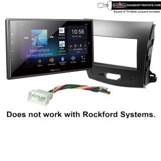 Pioneer DMH-W4660NEX Digital Multimedia Receiver + install kit 2007-2013 Mitsubishi Outlander