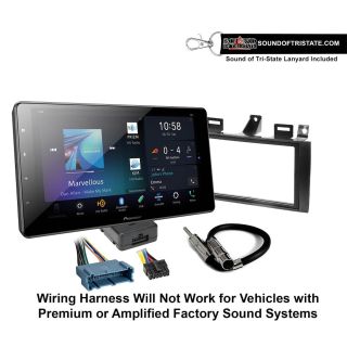 Pioneer DMH-WC6600NEX Digital Multimedia Receiver + install kit 2000-2005 Cadillac Deville, 1996-2004 Seville