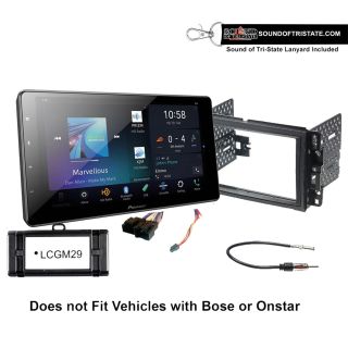Pioneer DMH-WC6600NEX Digital Multimedia Receiver + install kit 2007-2013 Silverado, Avalanche