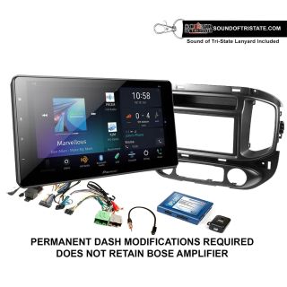 Pioneer DMH-WC6600NEX Digital Multimedia Receiver + install kit 2015-2017 Chevrolet Colorado, GMC Canyon