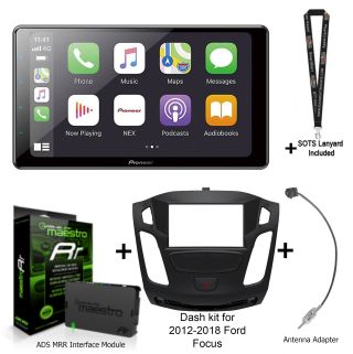 Pioneer DMHWC6600NEX Digital Multimedia Receiver w/ install kit + iDatalink KIT-FOC1 & ADS-MRR2 Bundle