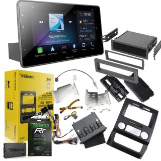 Pioneer DMH-WT3800NEX with KIT-FTR1, ADS-MRR Installation Kit, Pocket, Antenna Adapter, Vehicle Harness