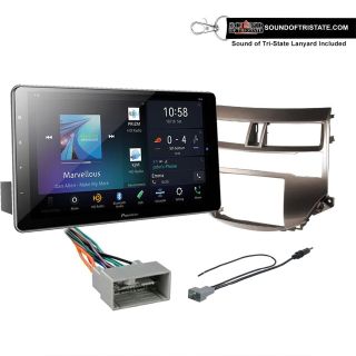 Pioneer DMH-WT7600NEX Digital Multimedia Receiver + install kit 2008-2012 Honda Accord (Gun Metallic Taupe)