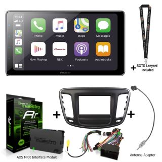 Pioneer DMH-WT7600NEX Digital Multimedia Receiver w/ ADS iDatalink KIT-C200 & ADS-MRR2 Bundle