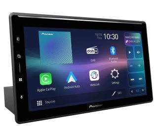 Pioneer DMH-WT8000NEX 10.1" High-Quality Floating-screen – Dolby Atmos via CarPlay and Split Screen, Stereo Spatial Sound, Android Auto Wireless, Bluetooth® - Multimedia Digital Media Receiver
