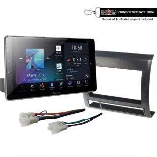 Pioneer DMH-WT8600NEX Digital Multimedia Receiver with Installation Kit and Wire Harness for 05-11 Non Amplified Toyota Tacoma (Black)