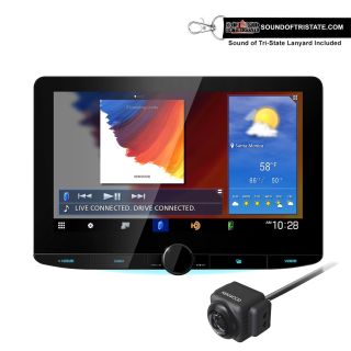 Kenwood Excelon DMX1037S Digital Multimedia Receiver + HD Back-up Camera