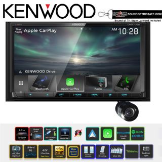 Kenwood DMX706S 6.95" Digital Multimedia Receiver w/ Bullet Style Back Up Camera