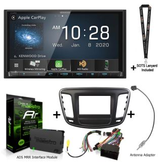 Kenwood Excelon DMX907S Digital Multimedia Receiver w/ ADS iDatalink KIT-C200 & ADS-MRR2 Bundle