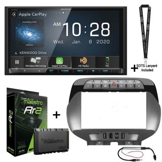 Kenwood Excelon DMX907S Digital Multimedia Receiver w/ Dashkit for Chevrolet Camaro KIT-CAM1 + ADS-MRR2 Package