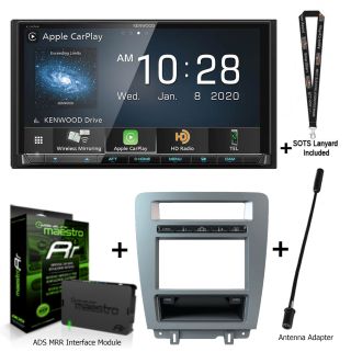 Kenwood Excelon DMX907S Digital Multimedia Receiver + iDatalink Ford Mustang KIT-MUS1 + ADS-MRR2 Bundle