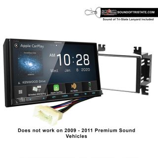 Kenwood Excelon DMX957XR Digital Multimedia Receiver with Installation Kit and Wire Harness for 06-08 Kia Accent, 06-11 Rio