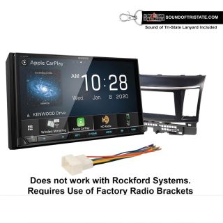 Kenwood Excelon DMX957XR Digital Multimedia Receiver + install kit 2008-2015 Mitsubishi Lancer