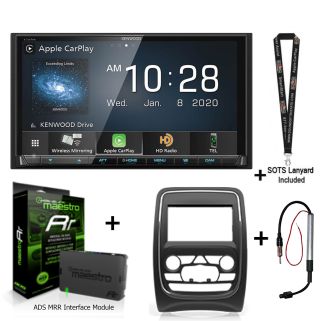 Kenwood Excelon DMX957XR Digital Multimedia Receiver w/ ADS Dashkit KITDUR1 fits 2014-2019 Dodge Durango