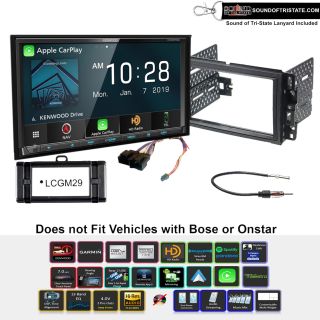 Kenwood DNR876S Digital Multimedia Navigation Receiver  + install kit 2007-2013 Silverado, Avalanche