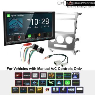 Kenwood DNR876S Digital Multimedia Navigation Receiver + install kit 2007-2012 Hyundai Veracruz (Manual A/C Controls)