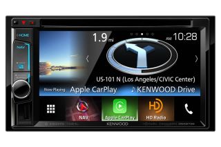 Kenwood DNX573S 6.2" WVGA Double Din Navigation GPS DVD Receiver with Touchscreen and built in bluetooth