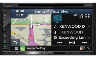 Kenwood Excelon DNX696S Navigation Receiver with 6.8" touchscreen and AM/FM tuner