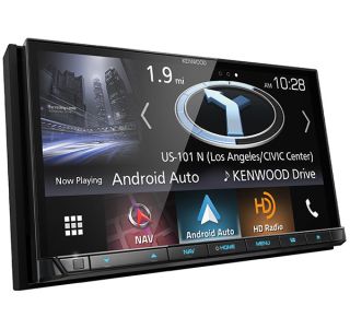 Kenwood DNX875S 6.95" WVGA Navigation/DVD Receiver with Apple CarPlay and Android Auto