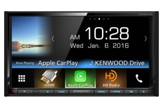 Kenwood DDX9703S 6.95" WVGA Double Din DVD Receiver with Touchscreen, HD Radio and Built in bluetooth