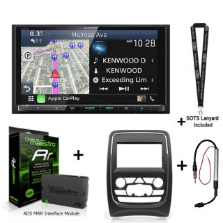 Kenwood Excelon DNX997XR Navigation Receiver w/ ADS Dashkit KITDUR1 fits 2014-2019 Dodge Durango