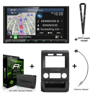 Kenwood Excelon DNX997XR Navigation Receiver w/ ADS iDatalink KIT-FTR1, & ADS-MRR2 Bundle