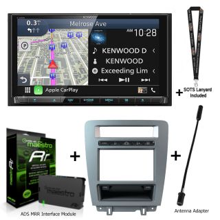 Kenwood Excelon DNX997XR Navigation Receiver + iDatalink Ford Mustang KIT-MUS1 + ADS-MRR2 Bundle