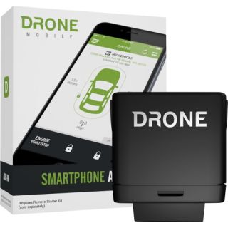 DroneMobile DR3400 Remote Start Add-On Module - Black/Gray  Model: DR-3400