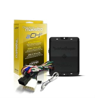 Rockford Fosgate DSR1 8-Channel Interactive Signal Processor w/ Integrated iDatalink Maestro Module with ADS ACH2 T harness for installing into select Chrysler, Jeep, Fiat, Jeep and Ram Vehicles