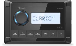 Clarion CMM-20 Marine digital media receiver with high-contrast display (does not play CDs)