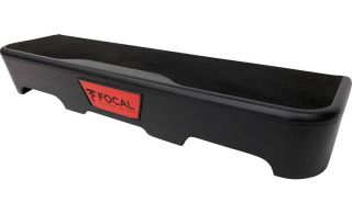 Focal FLAX Chevy Dual 10 Expert Series subwoofer enclosure with two P25FS 10" subwoofers — fits select 2007-up Chevrolet and GMC Crew Cab trucks