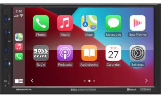 BOSS Audio Systems Elite BE920WCPA Car Stereo System – Wireless Apple CarPlay & Android Auto, 7 Inch Double Din Touchscreen, Bluetooth Head Unit, Radio Receiver, USB, No CD Player (Renewed)