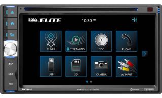 Boss BV765B 6.5" touchscreen with icon-based controls DVD Receiver with AM/FM tuner 