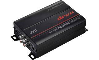 JVC KS-DR1004D DRVN Series Compact 4-Channel Marine Amplifier — 45 watts RMS x 4