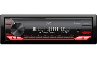 JVC KD-X280BT Single-Din Digital media receiver with AM/FM tuner, built-in Bluetooth (does not play CDs)