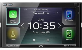 JVC KW-M750BT 6.8" Clear Resistive touchscreen Digital multimedia receiver (does not play CDs)