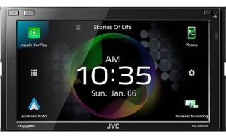 JVC KW-M865BW 6.8" Clear Resistive touchscreen Digital multimedia receiver (does not play CDs)