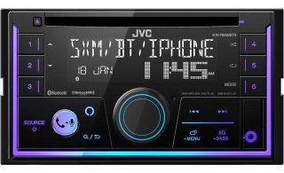 JVC KW-R950BTS CD Receiver with AM/FM tuner, built-in Bluetooth & Amazon Alexa voice control