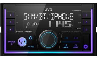 JVC KW-X850BTS Digital Media Receiver with AM/FM tuner, built-in Bluetooth & Amazon Alexa voice control (does not play discs)
