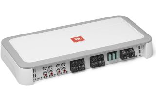 JBL Marine A758 8-channel marine amplifier — 75 watts RMS x 8