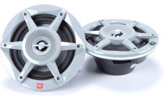 JBL Stadium Marine 62 Stadium Marine Series 6-1/2" 2-way marine speakers with built-in RGB LED lights (Gray)