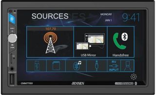Jensen CMM7720 7" Touchscreen Digital multimedia receiver (does not play CDs)