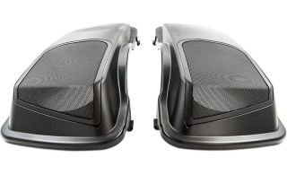 Kenwood Excelon CA-LID98 6"x9" saddlebag replacement lid kit for select Harley Davidson 1998-2013 motorcycles (speakers not included), Designed for 98-2013, Street Glide, Mounts 2nd XW160-2-98 Amplifier