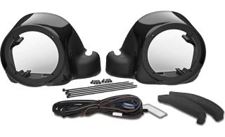 Kenwood CA-POD14LC Lower Speaker Pod Designed for Select Liquid Cooled HD Motorcycles, Allows XM65F or other 6.5" Mounting