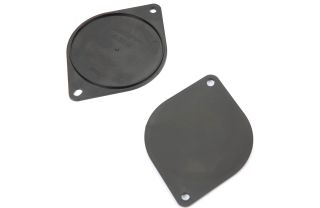 Metra JP-1014 Jeep Speaker Pods Custom-fit pods designed to hold 6-1/2" and 6-3/4" speakers in 2018-up Jeep Wrangler (JL) and 2020-up Jeep Gladiator