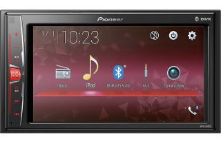 Pioneer MVH-210EX Double Din Digital Multimedia Video Receiver with 6.2" WVGA Display, and Built-in Bluetooth® Does NOT Play CDs MVH210EX