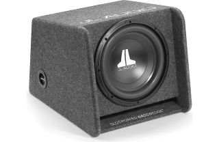 JL Audio CP110-W0v3 BassWedge™ slot-ported enclosure with one 10" W0v3 subwoofer