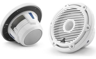 JL Audio M6-770X-C-3GwM6 7.7" marine speakers (Classic Grilles w/ White Tweeters)