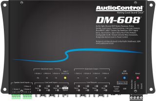 AudioControl DM-608  Digital Signal Processor With 6 Inputs & 8 Inputs