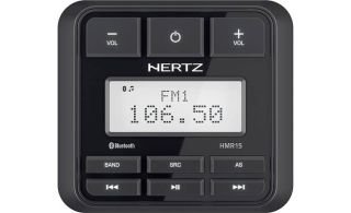 Hertz Marine HMR 15 Marine digital media receiver with built-in Bluetooth® (does not play CDs)